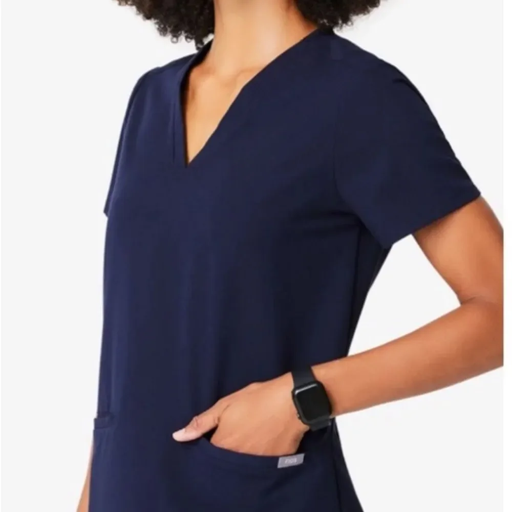 Figs Technical Collection Scrub Navy Blue Size XS